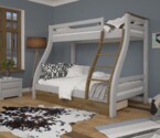 Ліжко двоярусне тримісне Аляска Колір RAL