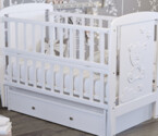 Кроватка детская Умка Цвет Белый