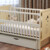 Кроватка детская Мишка Цвет Слоновая Кость
