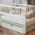 Кроватка детская Радуга Цвет Слоновая Кость
