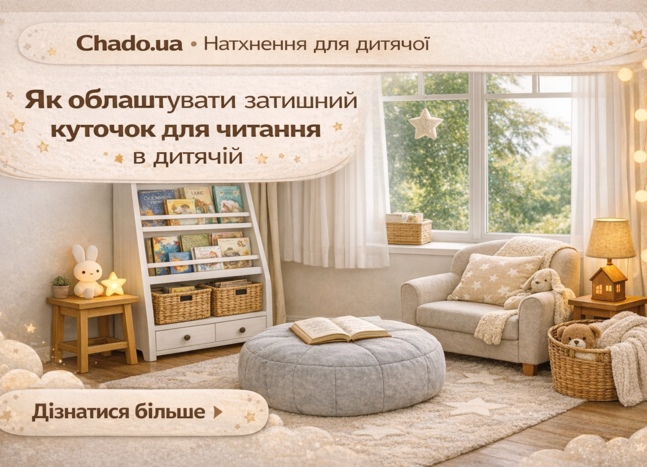Куточок для читання в дитячій