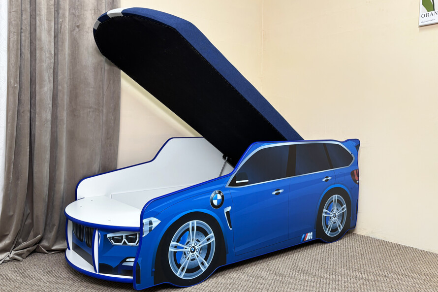 Ліжко машина Преміум БМВ / PREMIUM BMW  колір синій