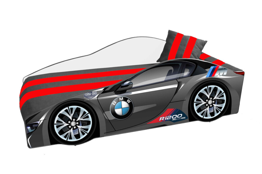 Ліжко машина Еліт БМВ / ELIT BMW Колір Білий
