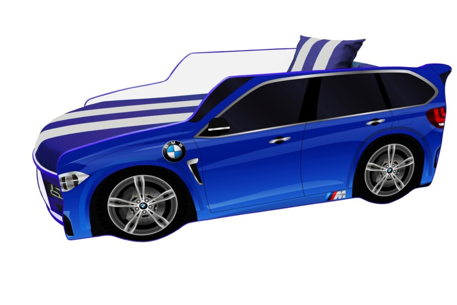 Ліжко машина Преміум БМВ / PREMIUM BMW  колір синій