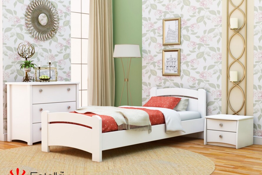 Кровать с дерева Венеция (бук) Натуральный