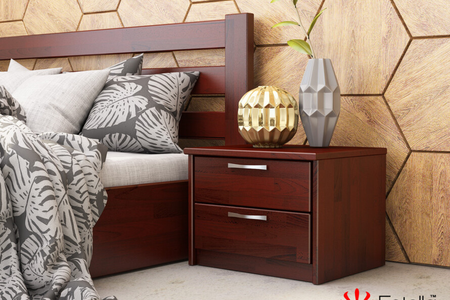 Тумба ліжкова Тесса (Т2) (Щит Бука) Колір Білий