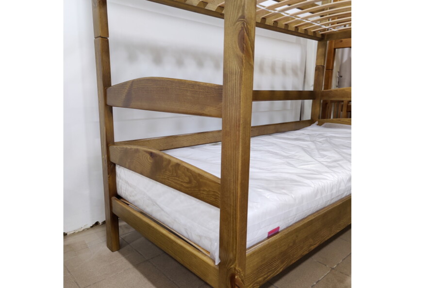 Ліжко двоярусне Вікторія (вільха) Тоноване