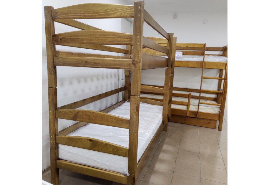 Ліжко двоярусне Вікторія (вільха) Тоноване