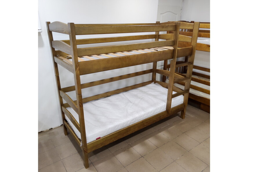 Ліжко двоярусне Вікторія (вільха) Тоноване