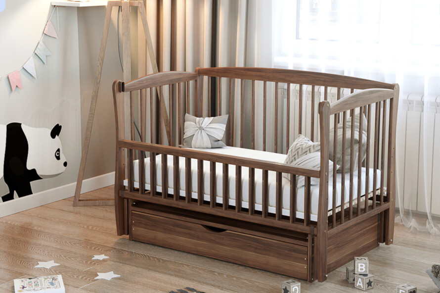 Кроватка детская Элит Цвет Венге
