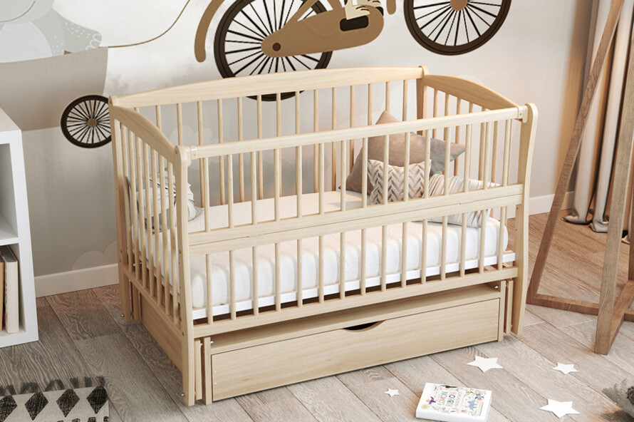 Кроватка детская Элит Цвет Венге