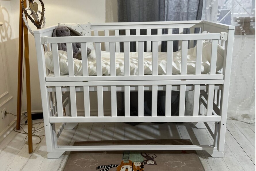 Ліжечко для малюків Alex (Алекс) Колір Білий