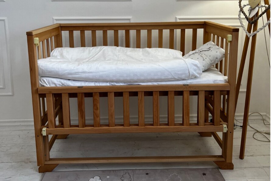 Ліжечко для малюків Alex (Алекс) Колір Натуральний