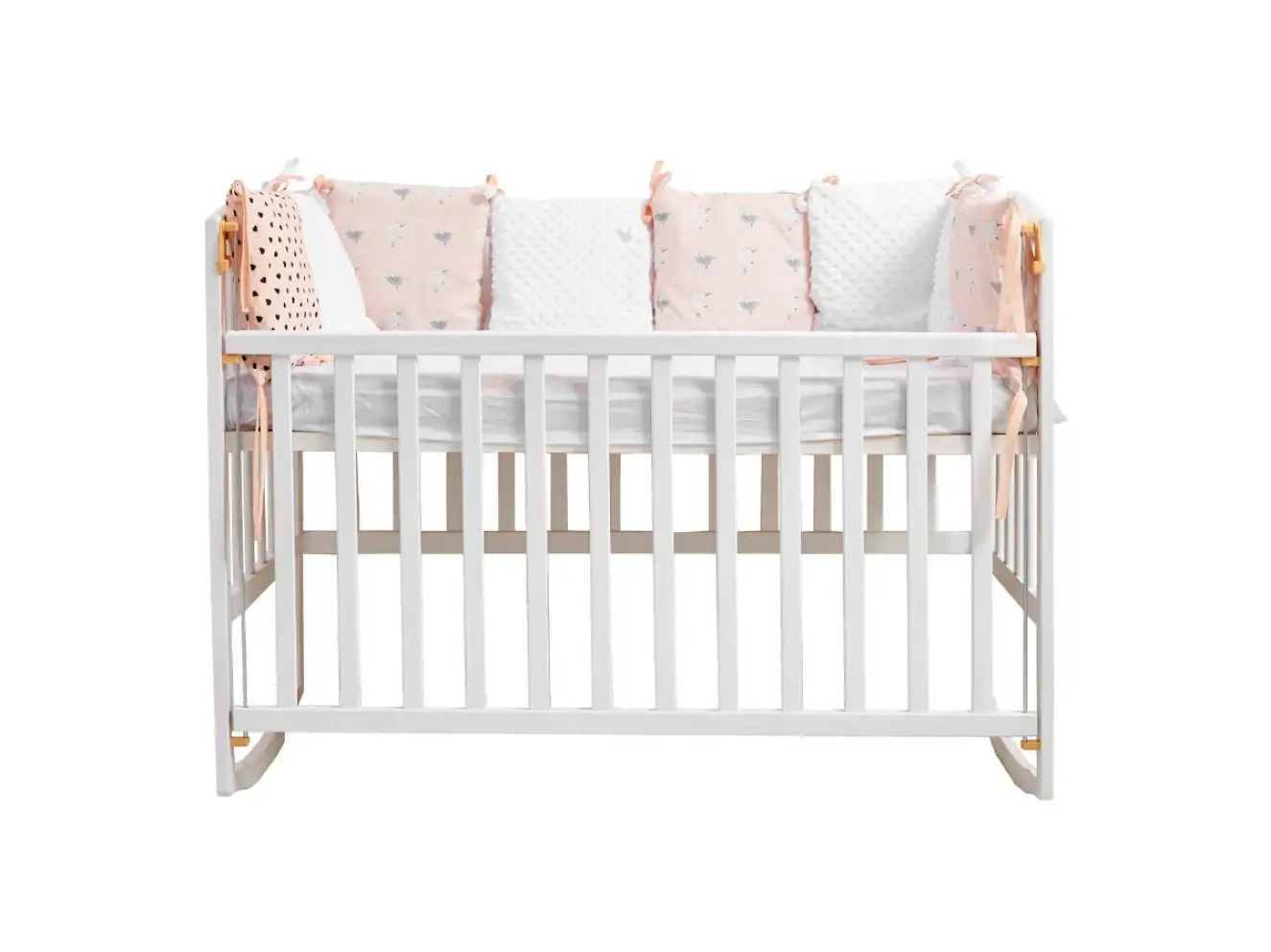 Кроватка для малышей Ameli (Амели) Цвет Белый