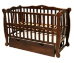 Ліжечко для малюків Natali (Наталі) Колір Горіх