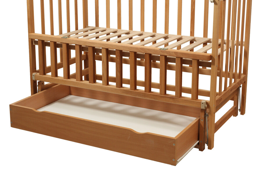 Ліжечко для малюків Valeri (Валері) Колір Cірий