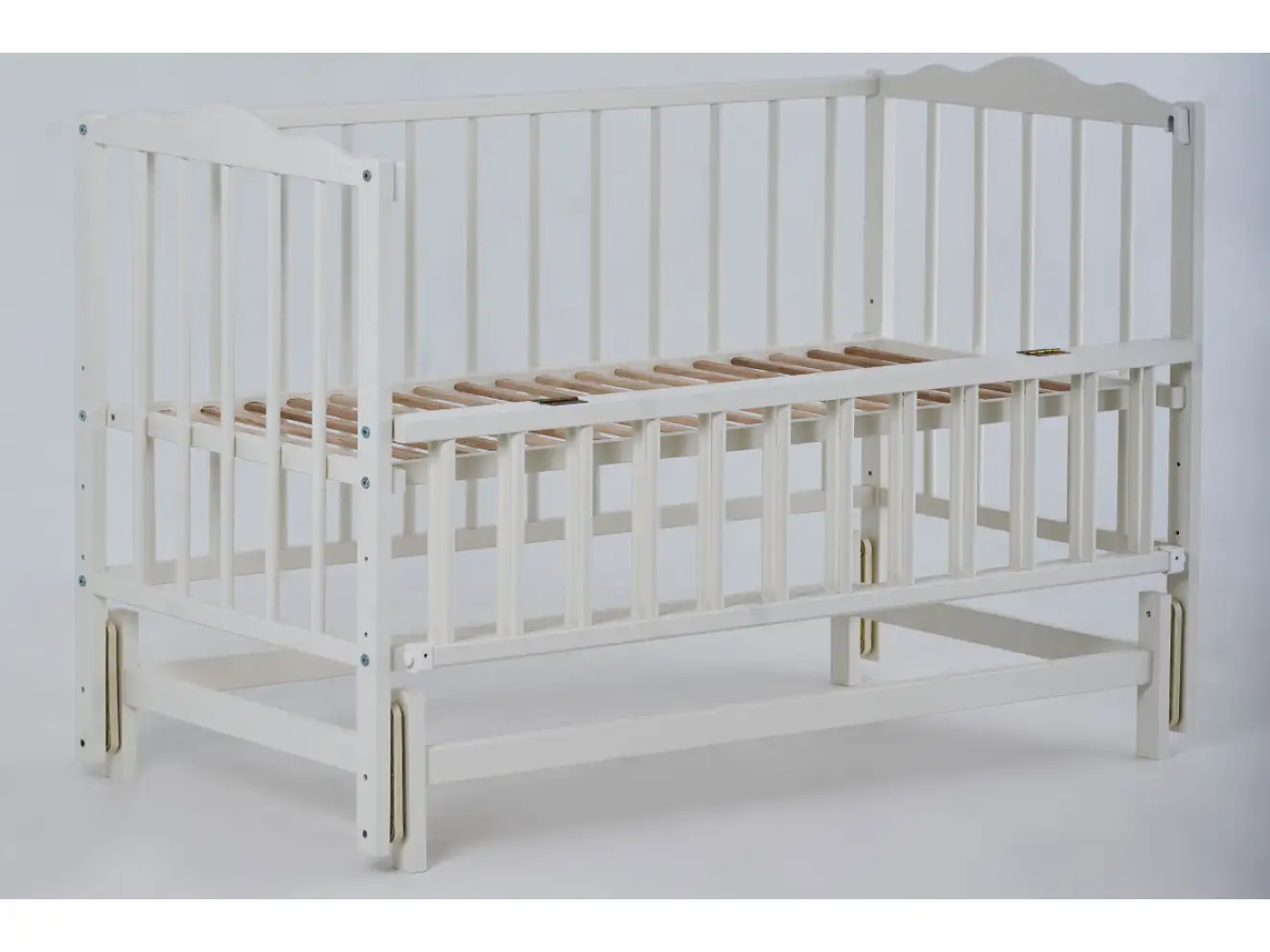 Кроватка детская Ангелина Цвет Слоновая Кость Кроватка детская Ангелина Цвет Слоновая Кость