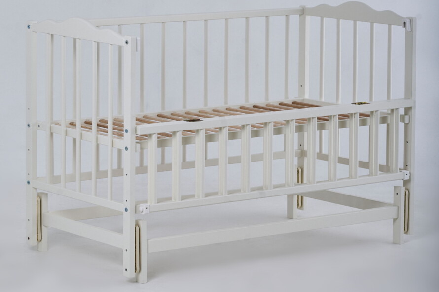 Дитяче ліжечко Ангеліна Колір Слонова Кістка