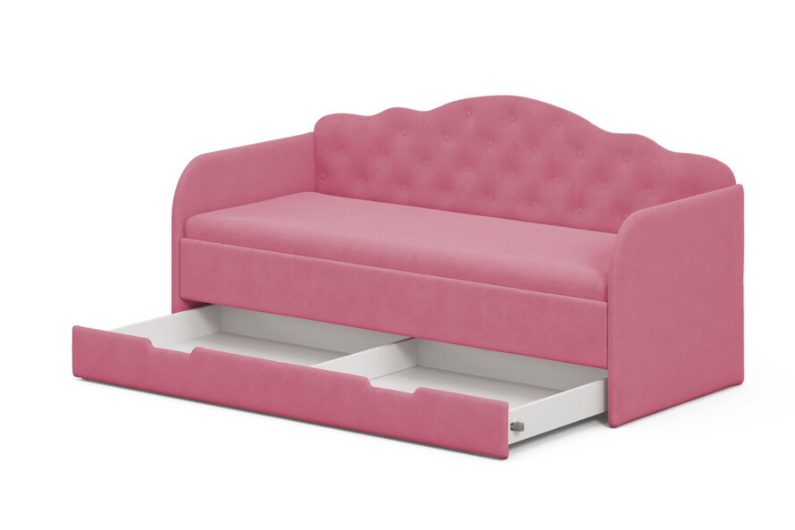 Кровать с мягкой спинкой Мелиса / Melisa