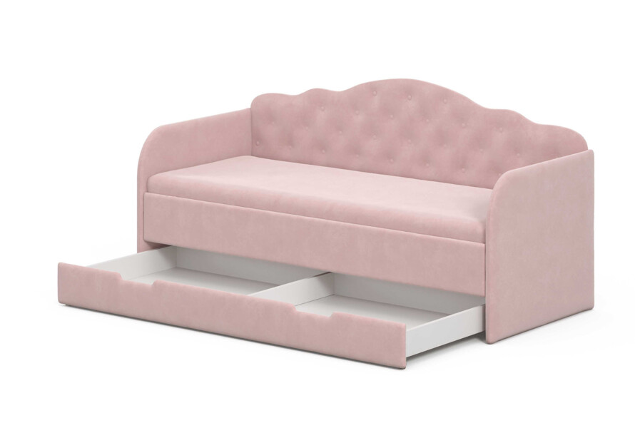 Кровать с мягкой спинкой Мелиса / Melisa