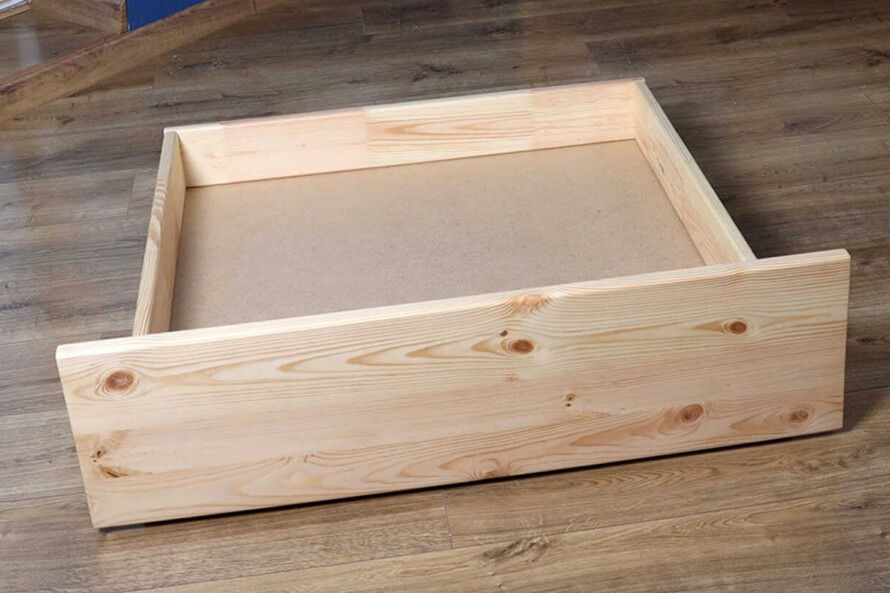 Дитяче дерев`яне ліжко з бортиком Сімба Сосна