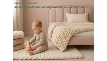 Розміри пледів: як обрати ідеальний варіант для вашої дитини
