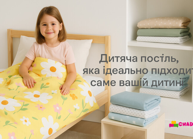 Розмір дитячої постільної білизни: як правильно обрати комплект для дитини