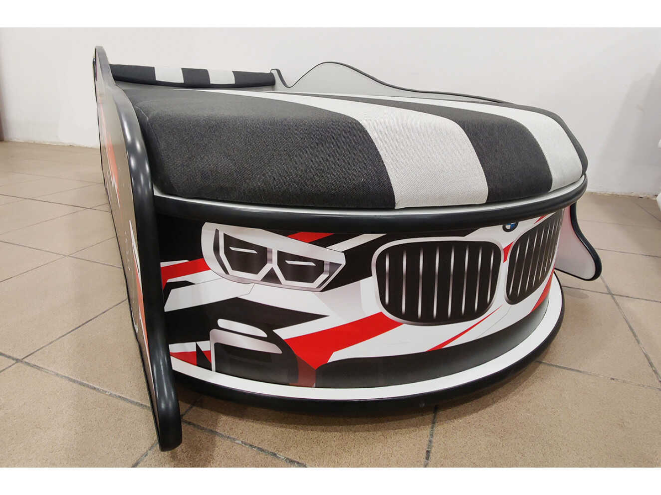 Ліжко машина Спейс БМВ Чорна Версія/ SPACE BMW Black Edition
