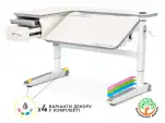 Детский стол Mealux Woodville Multicolor W Energy (арт.BD-850 W/MC Energy)