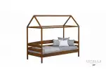 Дитяче ліжко будиночок Аммі ПЛЮС (бук) Колір Венге