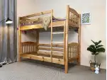 Деревянная двухъярусная кровать Бай-Бай (Тонированная)
