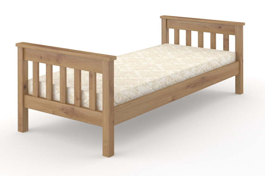 Ліжко Скандинавія Літл Колір Тонований