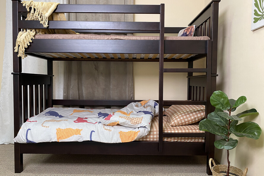 Кровать двухъярусная Скандинавия Мини (Тонированная)