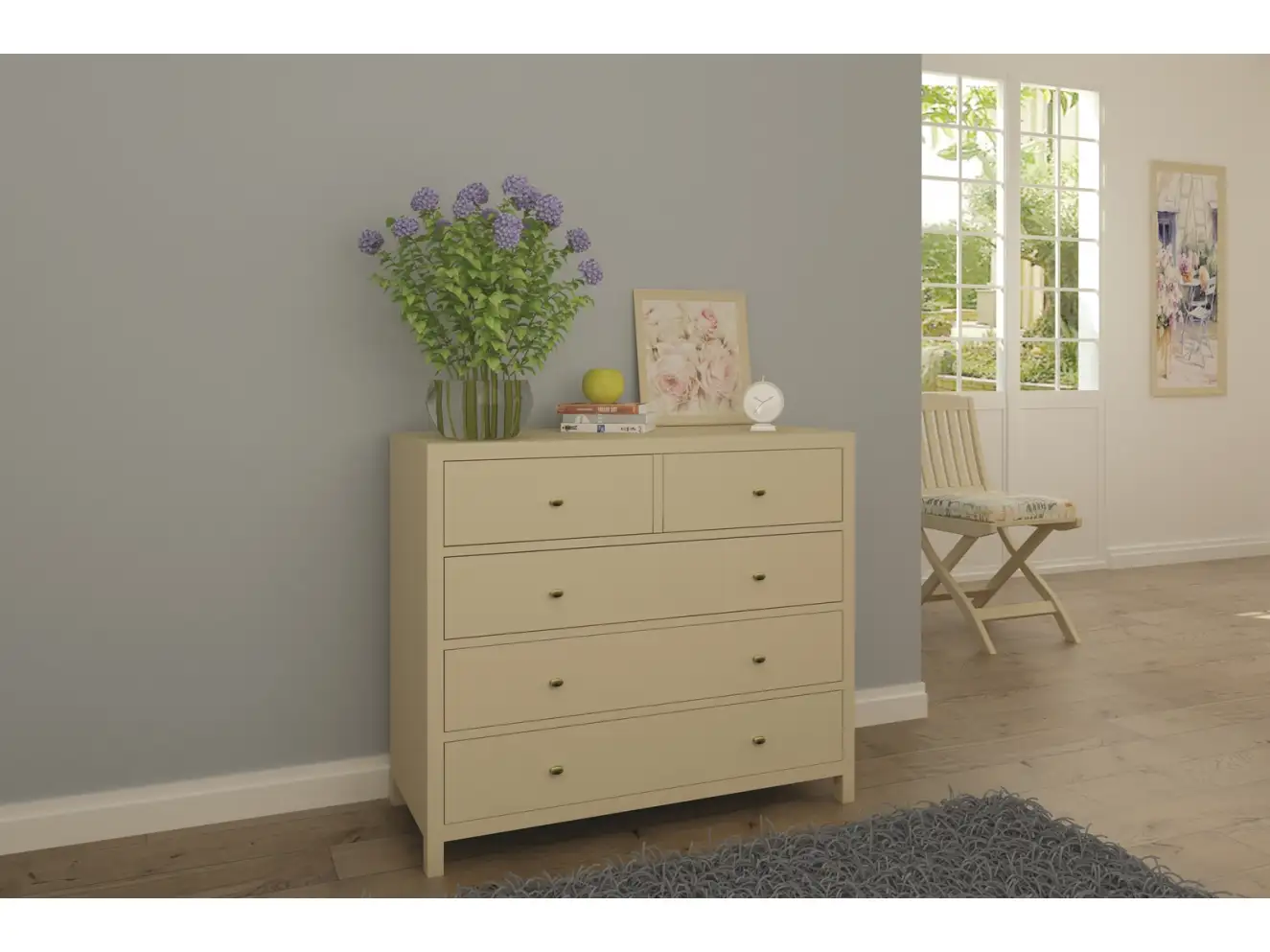 Комод Детройт Цвет RAL (белый, серый и т.д.)