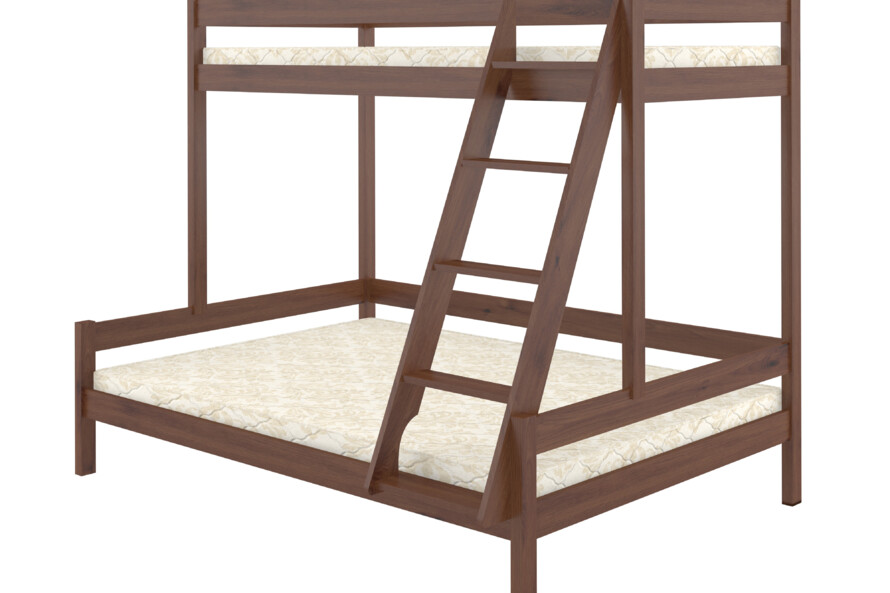 Кровать двухъярусная семейная Атланта (Тонированная)