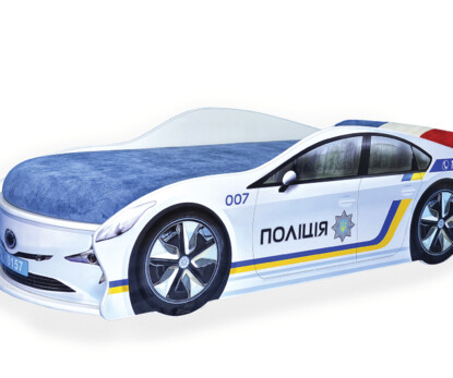 Детская кровать машина Люкс Полиция / LUXE POLICE
