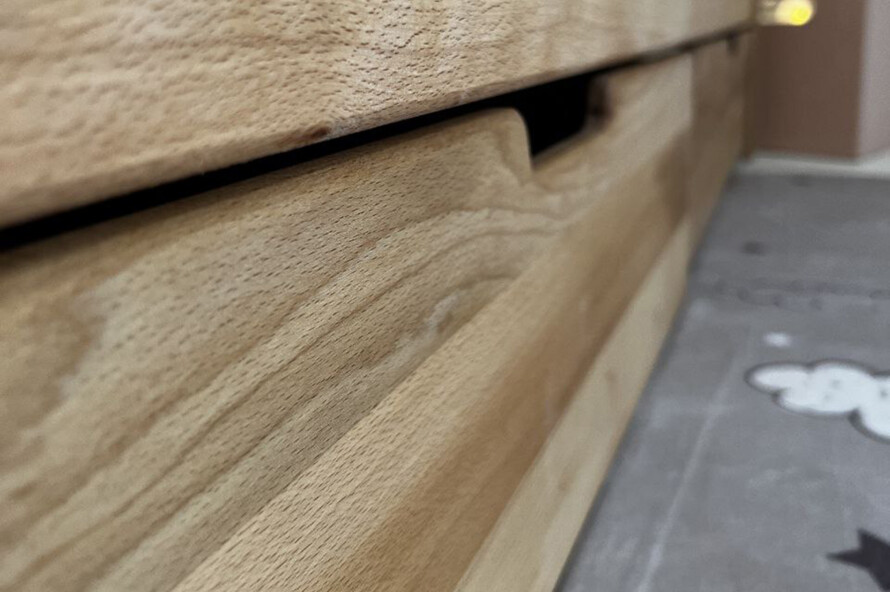 Ліжко дитяче Аврора (бук) Колір Натуральний