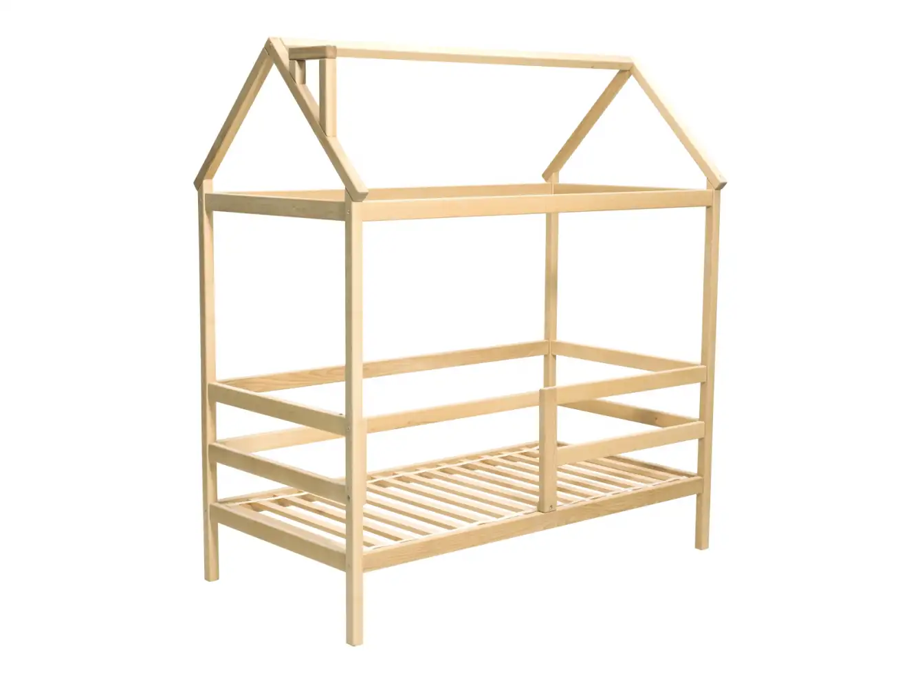 Кровать Домик с бортиком Терри (бук) Цвет RAL