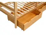 Кровать Домик Терри (бук) Цвет Натуральный