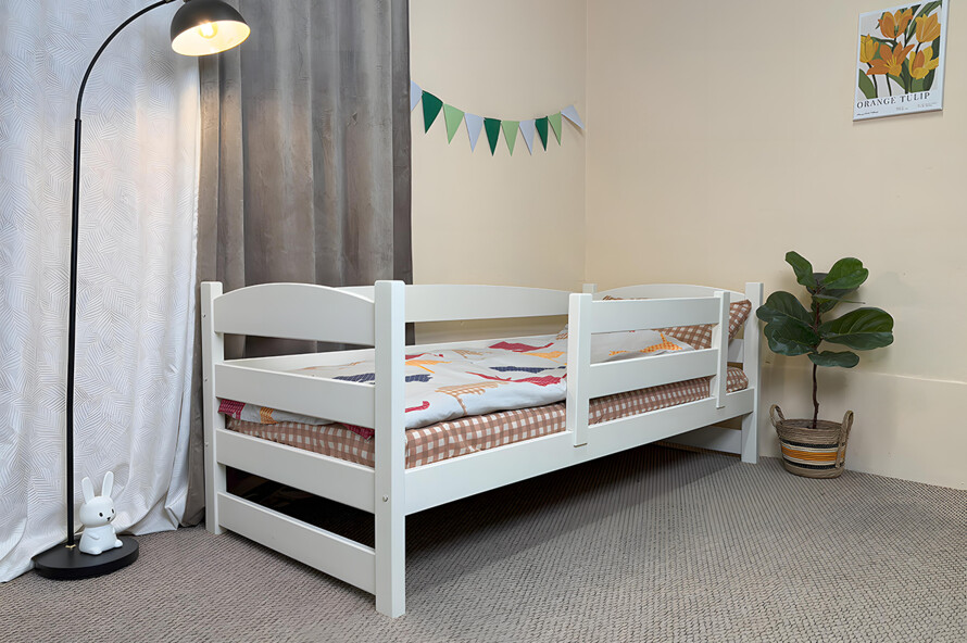 Дитяче ліжко з дерева Фіона (бук) Колір RAL