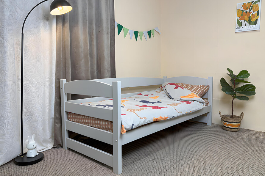 Дитяче ліжко з дерева Фіона (бук) Колір RAL