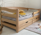 Дитяче ліжко з дерева Афіна (бук) Натуральний