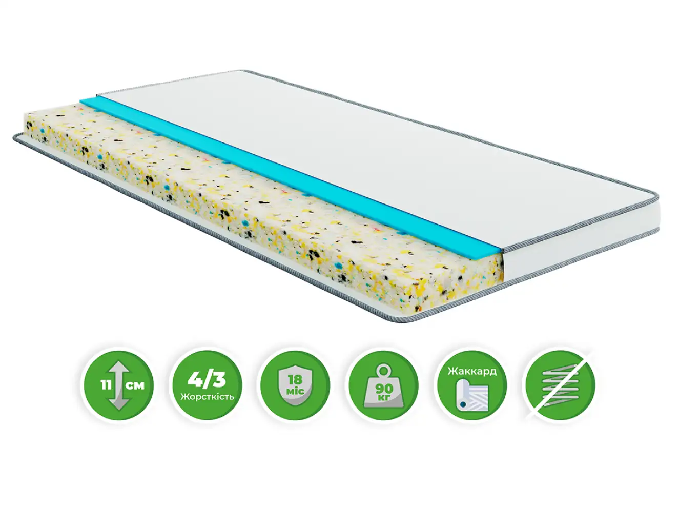 Матрас Джем / JAM Беспружинный