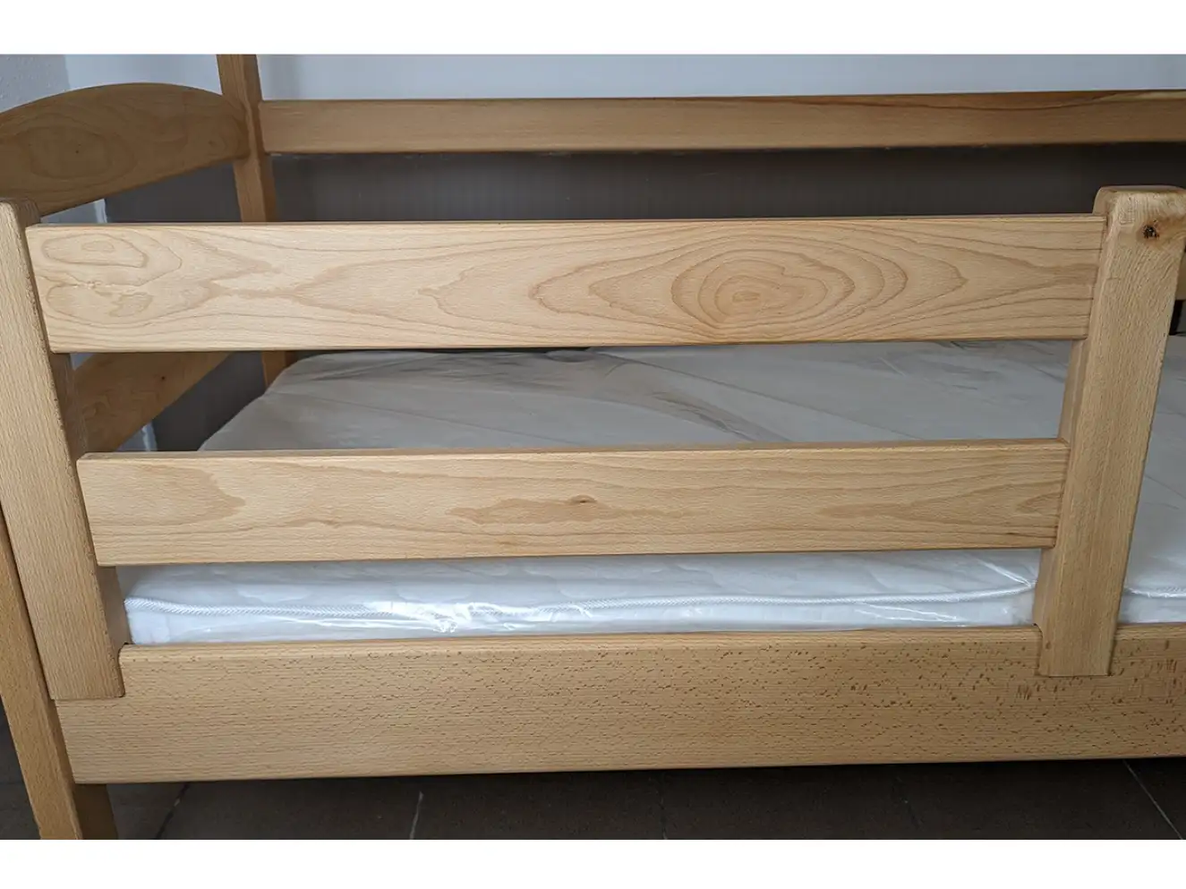 Ліжко двоярусне Вікторія (бук) Колір Натуральний