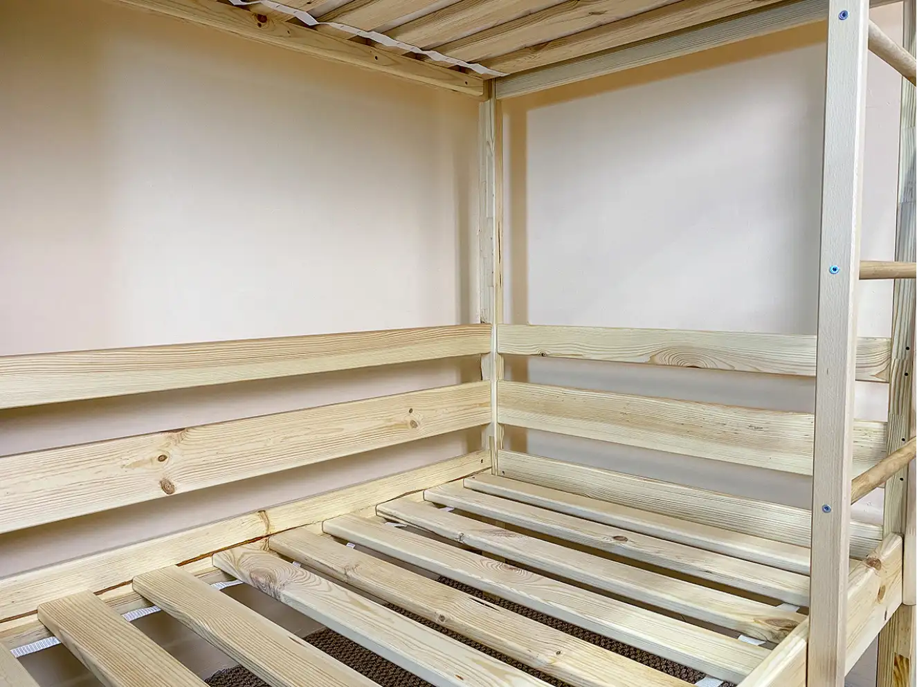 Ліжко двоярусне Сімба ДУО сосна (тоноване)