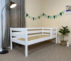 Ліжко дитяче Сімба (сосна) Колір Білий
