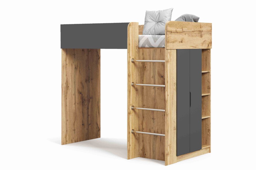 Ліжко Горище №3 / Bedroom 3 Колір Білий