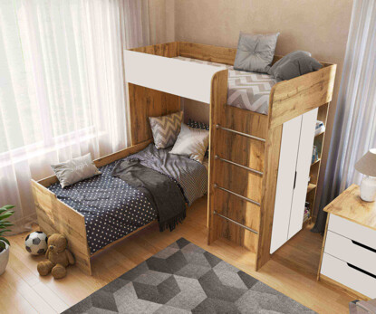 Ліжко Горище №3 / Bedroom 3