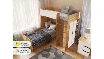 Ліжко Горище №3 / Bedroom 3