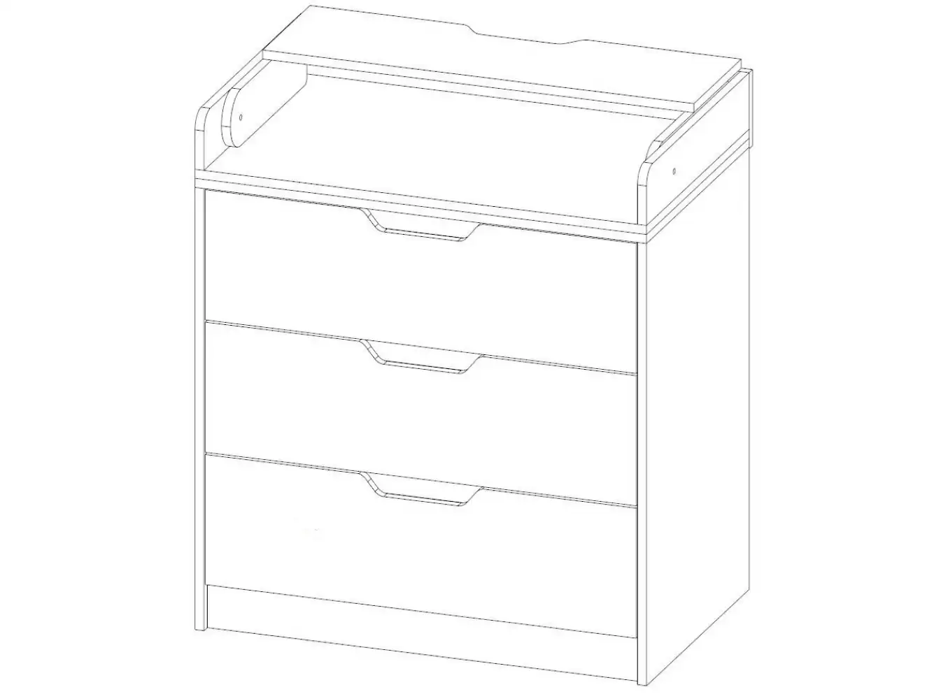 Комод - Пеленатор Тинейджер / Dresser Teenager Комод - Пеленатор Тинейджер / Dresser Teenager